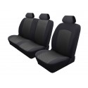 Pokrowce miarowe Comfort do PEUGEOT PARTNER II 3 wersja 3 miejscowa od 2008-2018