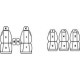 pokrowce CITROEN XSARA PICASSO rocznik 1999 - 2010