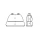 Pokrowce CITROEN JUMPER I BUS 3 os. rocznik od 1994-2006