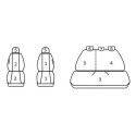 pokrowce TOYOTA YARIS III  od 2012 -2020